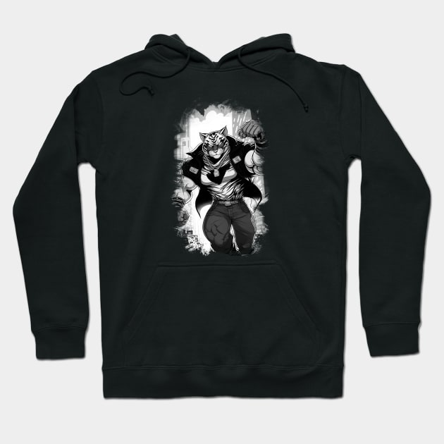 Super Humanize Big Cat Hoodie by Holycat